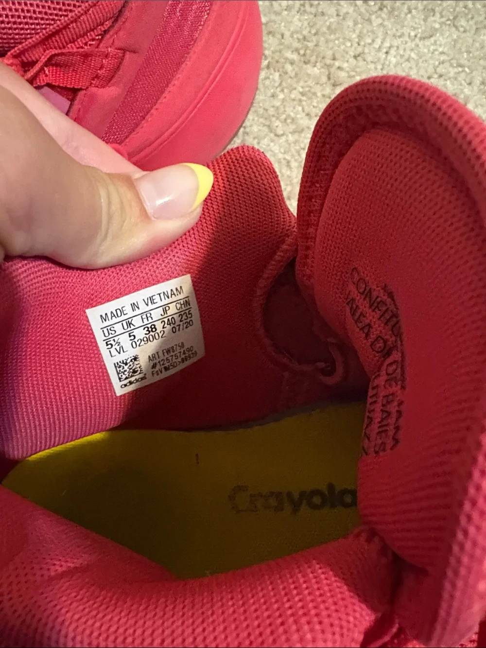 adidas  DON Crayola Athletic Sneakers